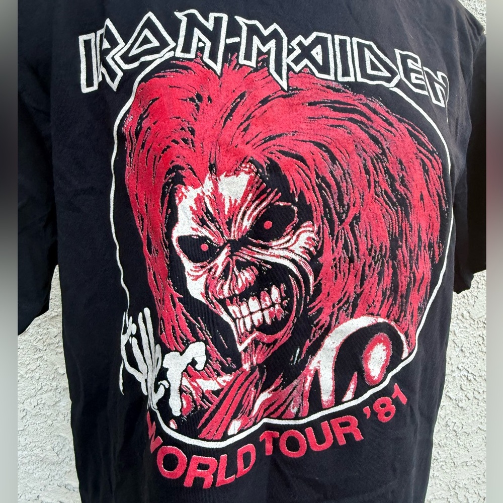 🔹Iron Maiden band T-shirt NWOT